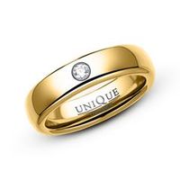 tungsteno 5mm anillos de boda chapados en oro
