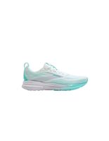 zapatillas de running brooks trace 4 mujer bright whitelimpetblack