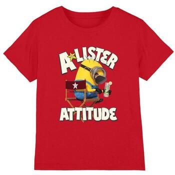 Minions Tops y Camisetas A Lister Attitude para niño