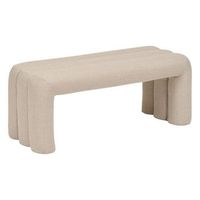 banco de barro sisco 102x42cm