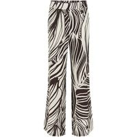 guess pantalones bastienne wide leg trouser para mujer