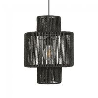 lampara colgante cancun negro