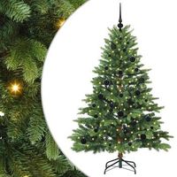 arbol de navidad  decoraciones de navidad artificial con 150 led verde 150 cm pe y pvc
