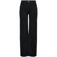 only jeans 15338858 juicy hw wide-black denim para mujer