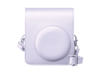 funda camara - fujifilm instax mini 13 cuero sintetico morado