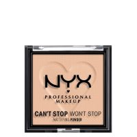 nyx professional makeup cant stop wont stop mattifying lightweight powder 7g various shades - light medium