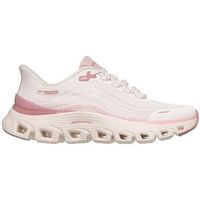 skechers zapatillas zapatilla deportiva slip-ins arch fit glide wave beig para mujer