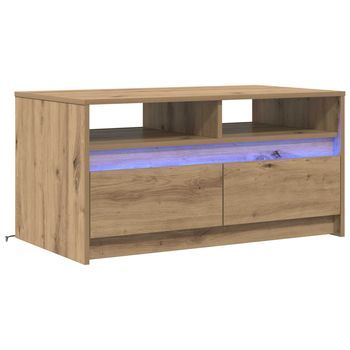Mesa De Centro 90x50x45 Cm Madera - Marrón