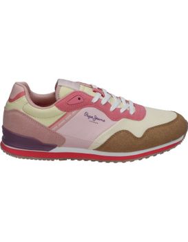 Zapatillas Para Mujer Plana Pepe Jeans Pgs40016-170 Multicolor 39
