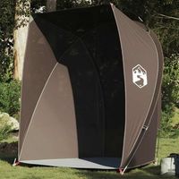 tienda de pesca - refugio para exterior - poliester - marron 150x100x150cm