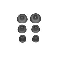 auriculares jabra elite 7 pro y elite 7 active con puntas de silicona negras sml