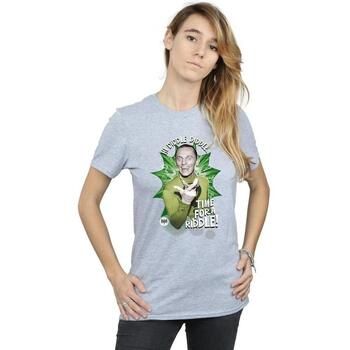 Dc Comics Camiseta Time for a Riddle para mujer