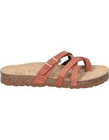 sandalias de piel the happy monk pompeya-010 marrones 38