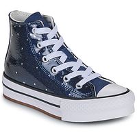 converse zapatillas altas chuck taylor all star eva lift glitter platform para nina