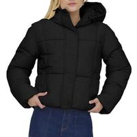 jdy abrigo de plumas wonder puffer para mujer