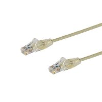 startech n6pat150cmgrs cable de red cat6 delgado rj45 sin enganches 15m gris