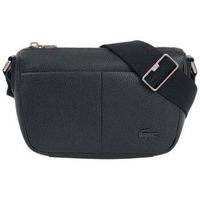 lacoste bolso bolso tipo satchel magnus cuero negro para hombre