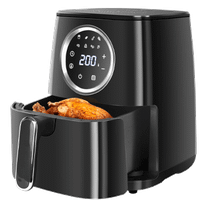 aigostar odin - freidora sin aceite 42l de capacidad 1400w y pantalla digital led tactil freidora de aire con 8 menus programados y modo manual totalmente libre de bpa diseno exclusivo