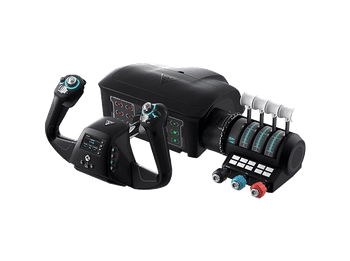 Simulador de vuelo - Turtle Beach VelocityOne Flight, Compatible con PC, Xbox One, One S, X, Series Negro