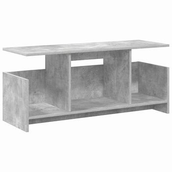 Soporte De Tv 102 X 35 X 45 Cm Gris Concreto Vidaxl