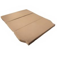 cama para camper citroen jumpy 3 - 5cm grosor con hr suave 20kgm3 - beige
