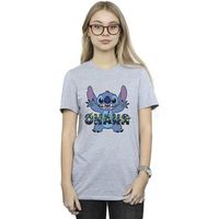 disney camiseta ohana para mujer