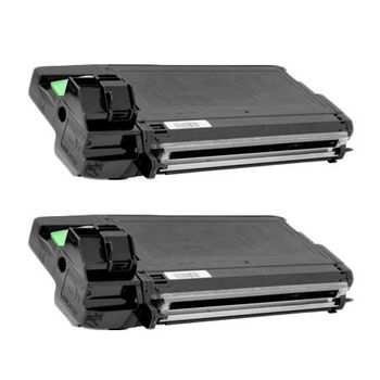 Compatible Twin Pack Sharp AL-100TD Black Toner Cartridges (2 Pack)
