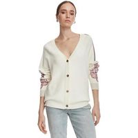 liu jo chaqueta de punto sweater tf6093 ms49i para mujer