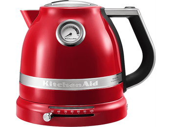 Hervidor de agua - KitchenAid 5KEK1522EER, 2400W, 1.5L, Rojo