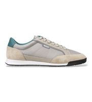 boss para hombre 50568486 zapatillas con ribete de ante y suela estriada beige 45 plano cordones casual