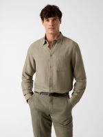 camisa de mezcla lyocell