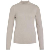 vila camiseta manga larga soline para mujer