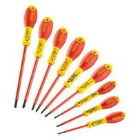 stanley juego de destornilladores de electricista aislados fatmax de 10 piezas planapozidrivee phillips