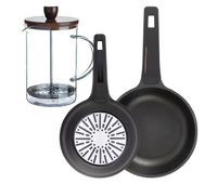 sartenes o20o24cm induccion copper y cafetera de embolo