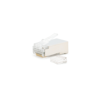 CONECTOR NANOCABLE RJ45 8 HILOS FTP CAT6 BLANCO 10.21.0203