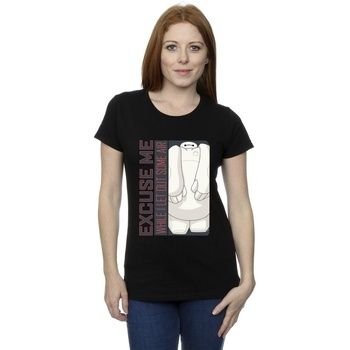 Disney Camiseta Big Hero 6 Excuse Me Some Air para mujer