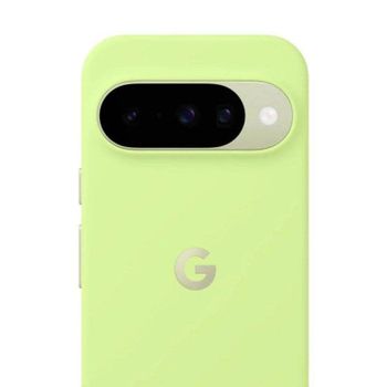 Funda para móvil Google Cover case Microfibra Amarillo Lemongrass para Pixel 10 Pro