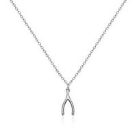 colgante de cadena de plata varilla de radiestesia