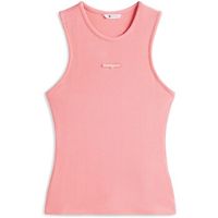 tommy jeans camiseta tirantes tjw slim script labe para mujer
