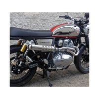 sistema de escape royal enfield interceptor e4 mass cross 2-1 alto