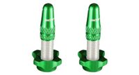 icekit de tapones de aluminio  x2  y tuercas  x2  airflow verde