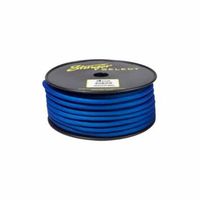 4ga matte blue power wire 100ft