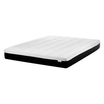 Colchón De Espuma Visco Gel Firme Duro Con Funda Extraíble De Poliéster Con Cremallera 140 X 200 Cm Spongy