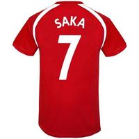 arsenal fc tops y camisetas saka 7 para nino