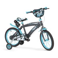 toimsa bicicleta infantil toimsa 16 blue ice con ruedines r ref 16226