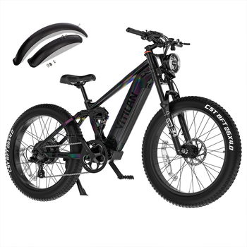 Bicicleta Eléctrica Vitilan T7 Pro - Batería De 52 V 20 Ah 1040 Wh - 8 Velocidades, Verde