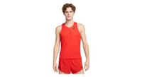 camiseta de tirantes nike aeroswift roja hombre