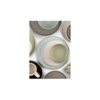vajilla 18 pzas stonware surtida marca non