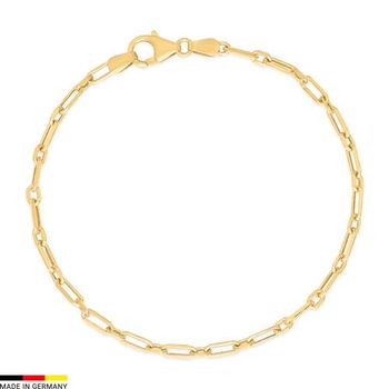 Pulsera oro de 14 quilates, aprox. 2,8 mm de ancho