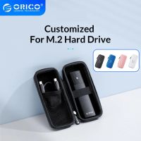 bolsa de almacenamiento orico m2 ssd carcasa gruesa de eva resistente al agua resistente a caidas con rejilla de almacenamiento en el interior adecuada para carcasa ssd ngffnvme